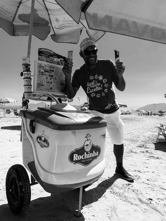 Ice Cream Vendor | Gonzaga Beach, Santos | São Paulo | 2020