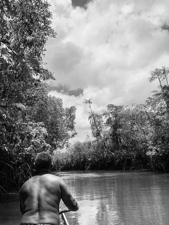 Guiding us through the mangrove forest | Ilha do Marajó | Pará | 2019