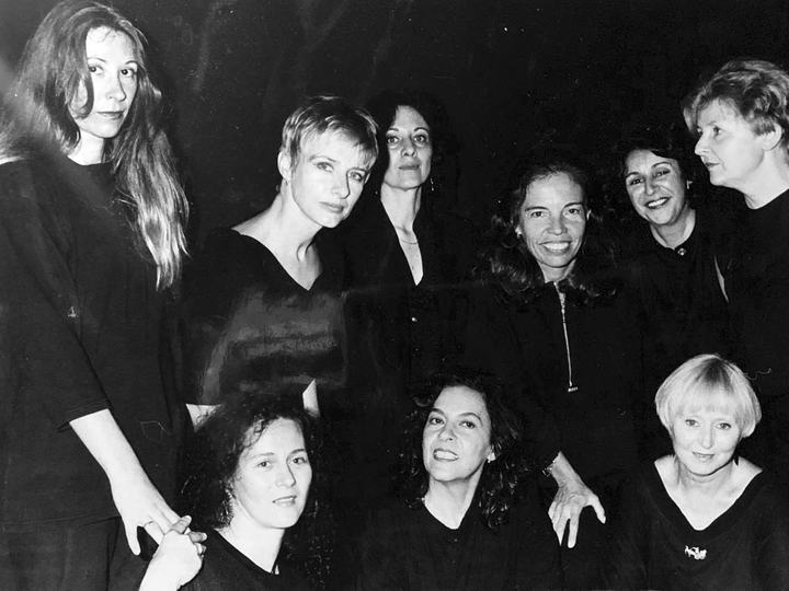 Upper row: Carola Dewor | Stefani Peter(Schneider) | Selma Daffré | Coca Rodrigues | Leila de Sarquis | Marianne Stüve Lower Row: Liz Miller | Fernanda Amalfi | Renate Gehrcke -Sao Paulo | 1994